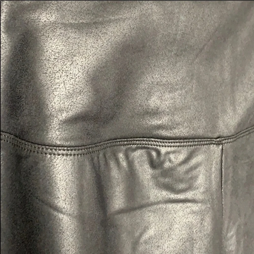 Rachel‎ Zoe black faux leather leggings size M